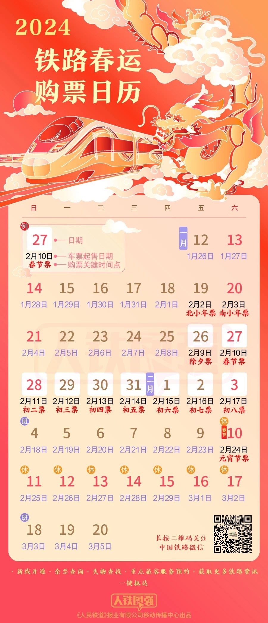 鐵路資訊 | 春運搶票攻略！兩類人可提前40天買票，12306新增購票功能，助您順利回家過年！